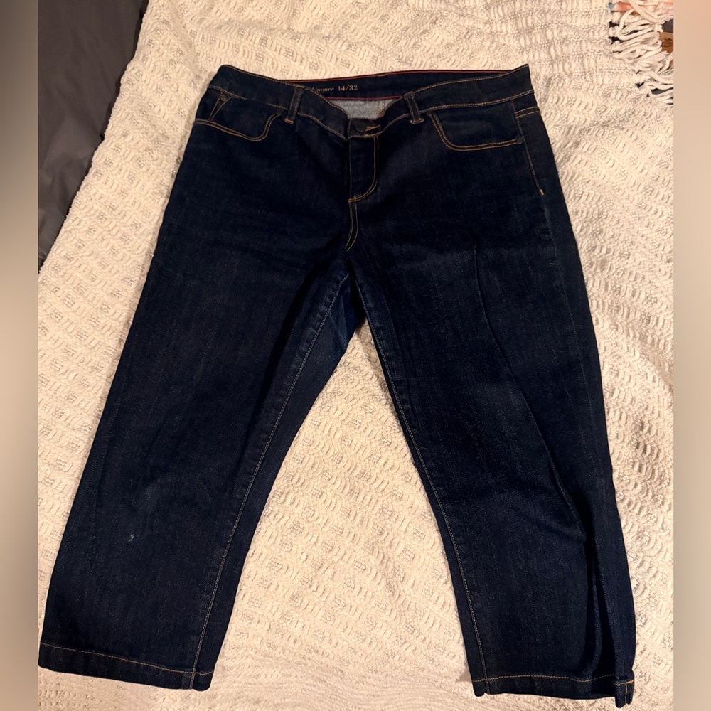 Signature Indigo Skimmer Jeans